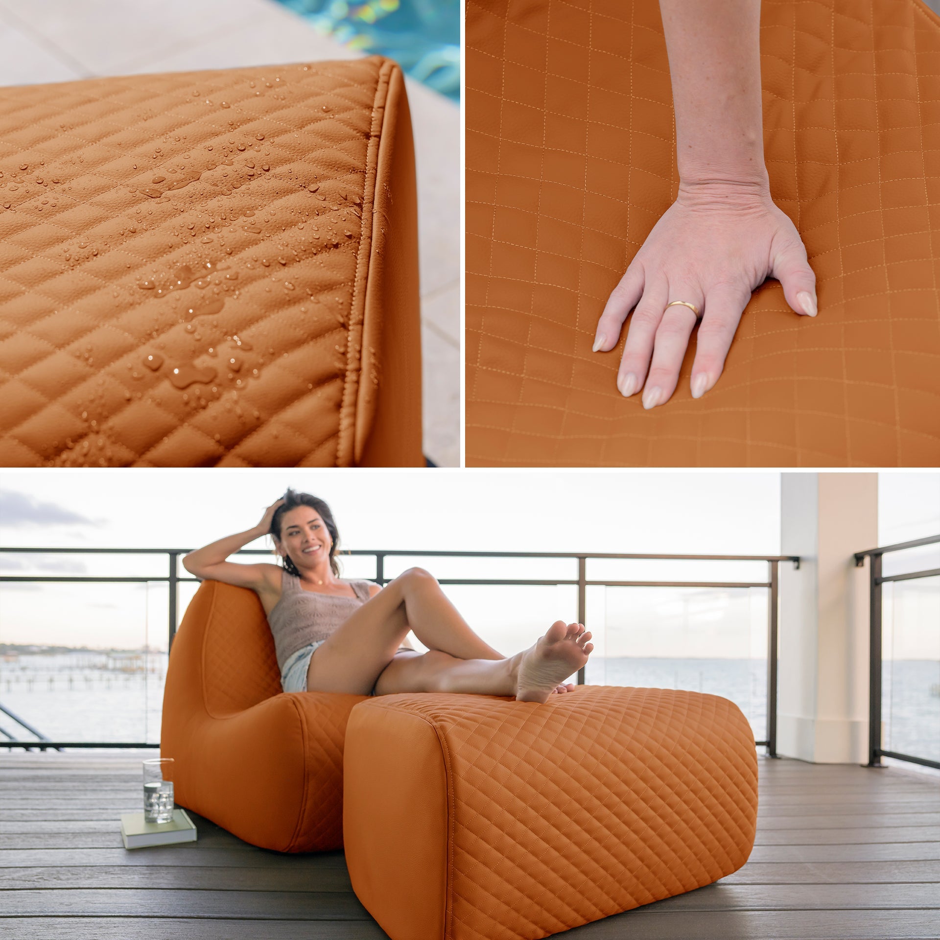 Solvana™ Outdoor Ottoman