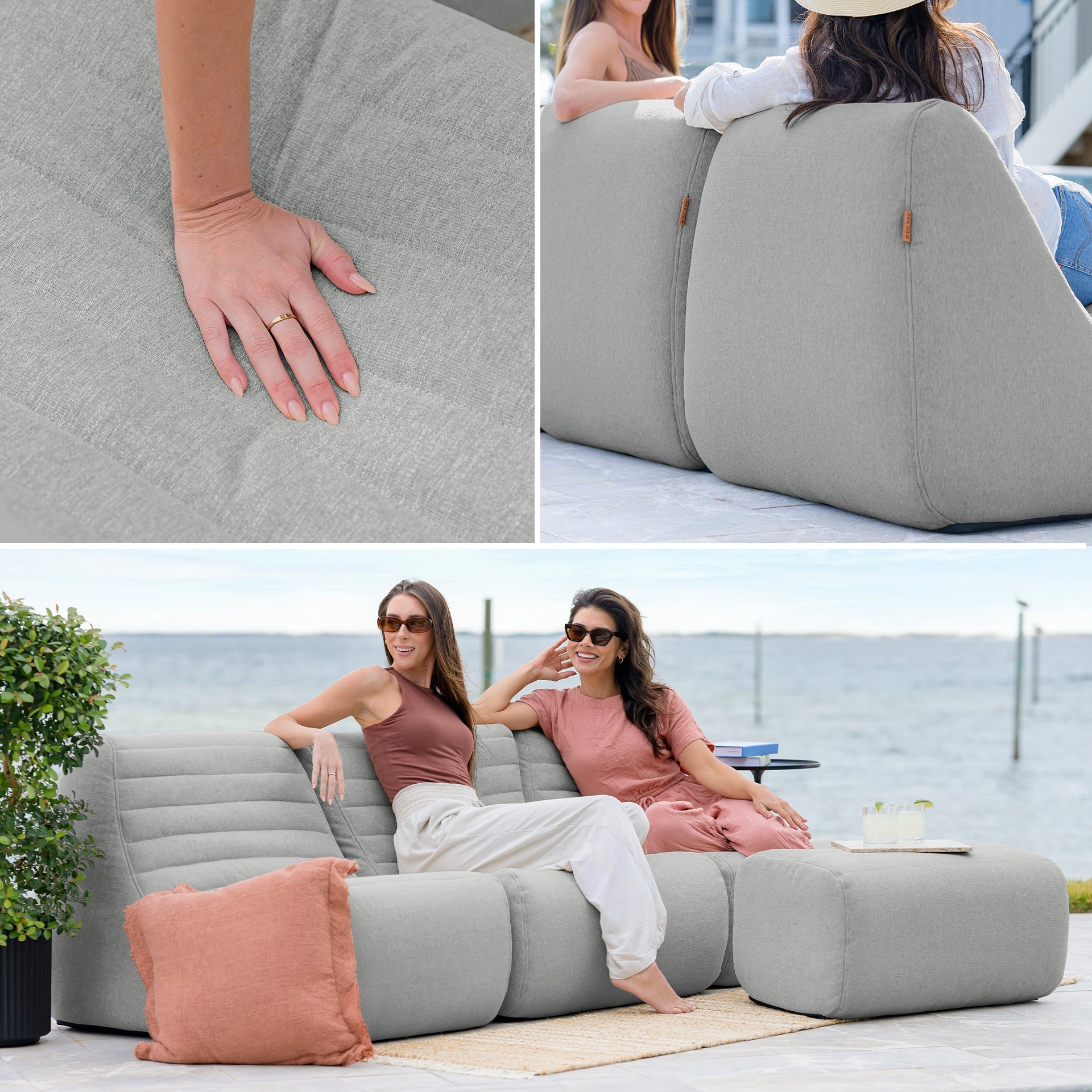 Solvana™ 3 Piece Outdoor Sectional