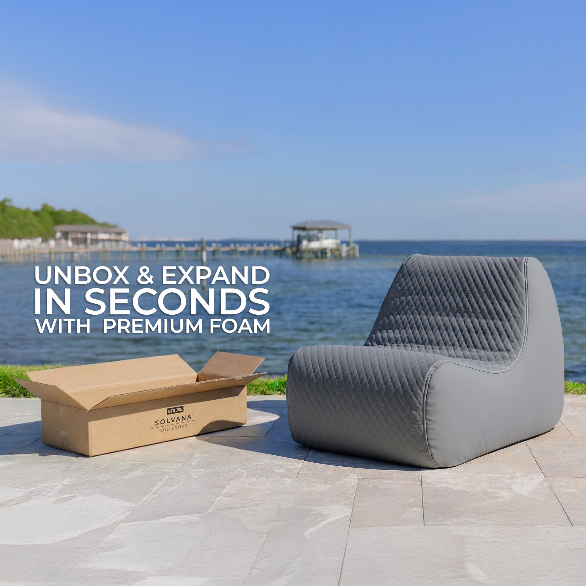 Solvana™ 5 Piece Outdoor Sectional Sofa