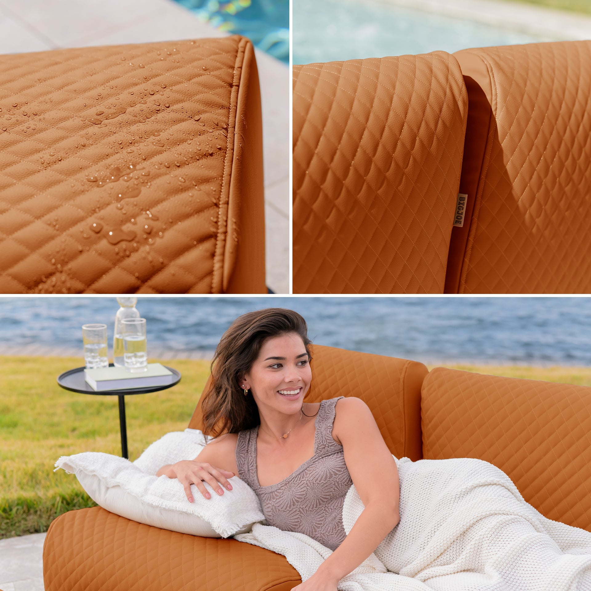 Solvana™ 5 Piece Outdoor Sectional Sofa