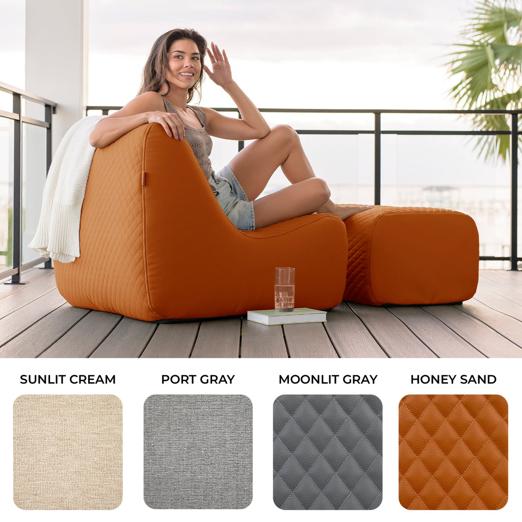 Solvana™ 5 Piece Outdoor Sectional Sofa